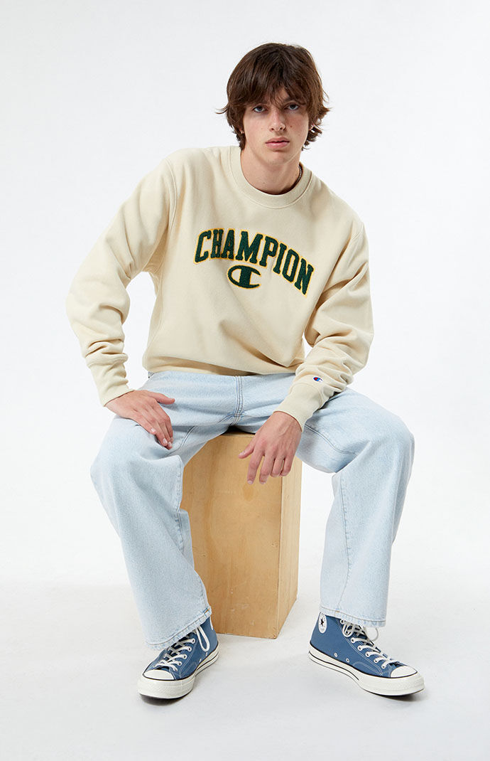 Champion sweater new arrivals pacsun white