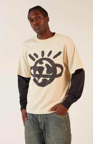 Planet Layered Long Sleeve T-Shirt