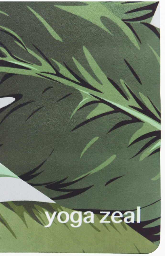 Tropical Banana Leaf Yoga Mat