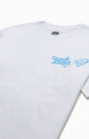 x Carl Jones White Graphic T-Shirt image number 3