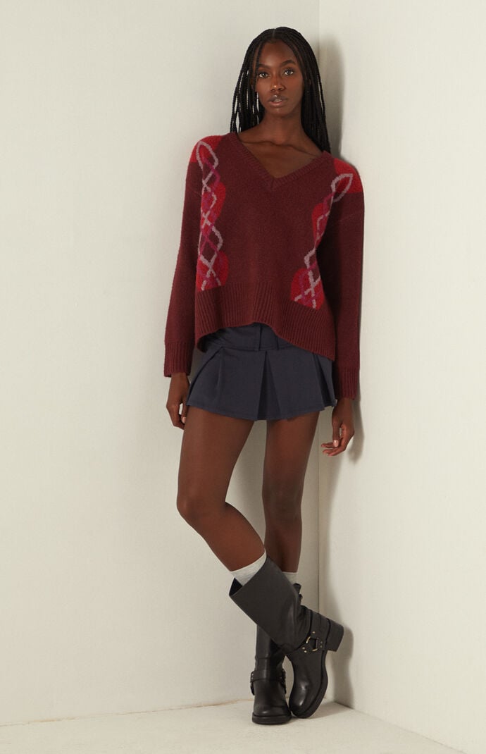 Your Favorite Elin V-Neck Oversized Sweater