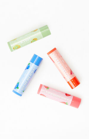 4 Pack Fruit Fusion Lip Balms image number 3