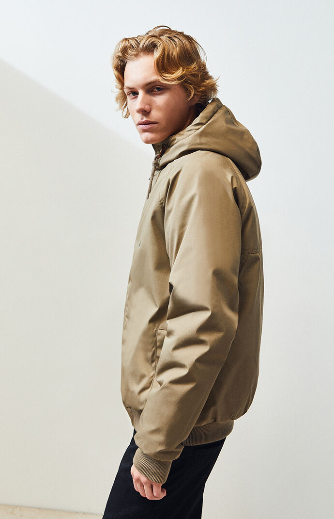volcom hernan jacket burnt khaki