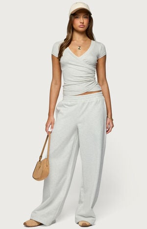 Jacie Wide Leg Sweatpants image number 5