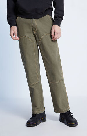 Duck Canvas Contrast Stitch Carpenter Pants image number 1