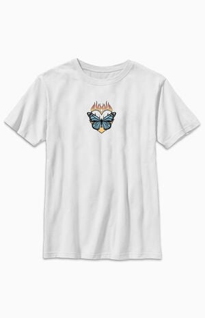 Kids Flame Butterfly T-Shirt image number 1