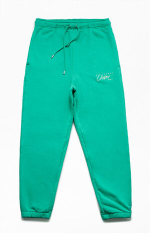 x Union Green Fleece Sweatpants image number 1