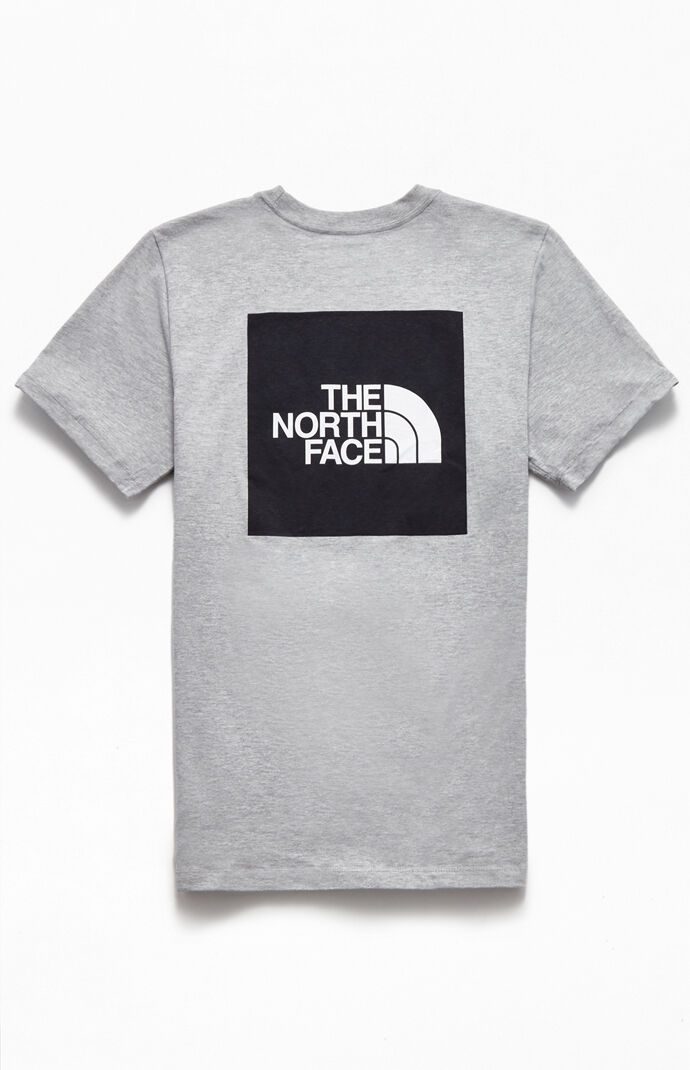 the north face grey t shirt