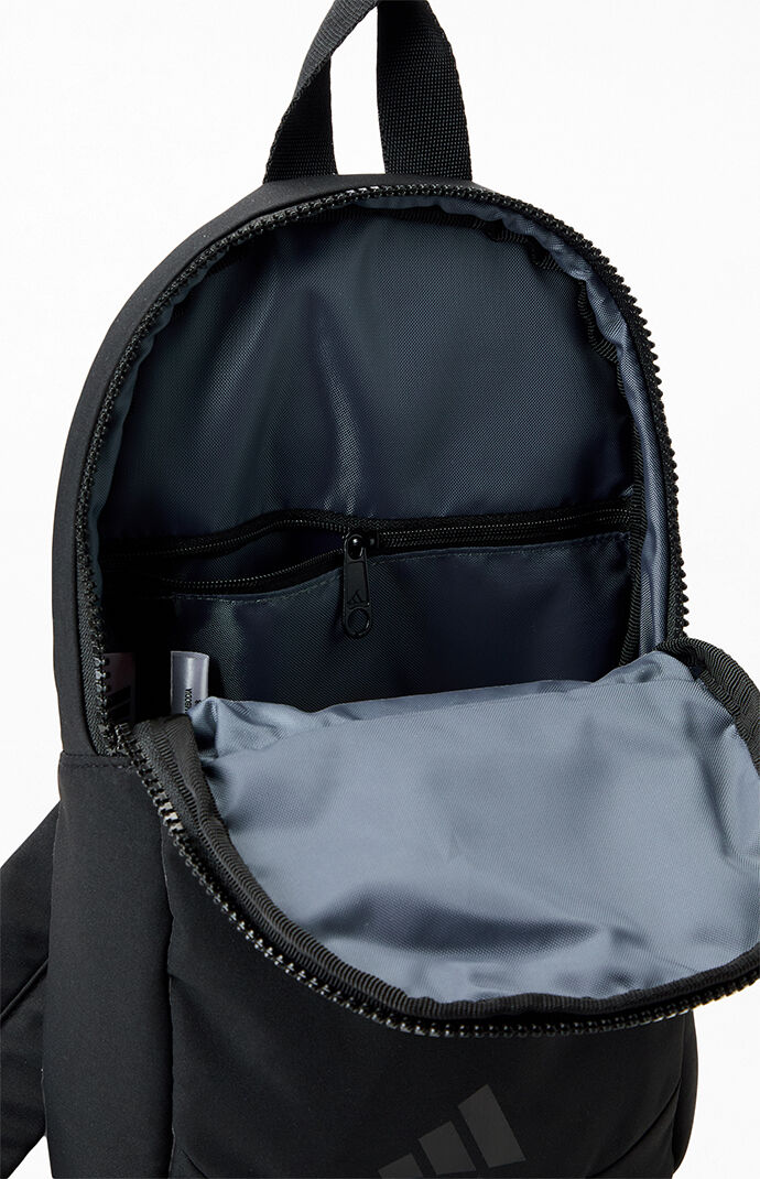 adidas Black Essentials 3 Sling Crossbody Bag | PacSun