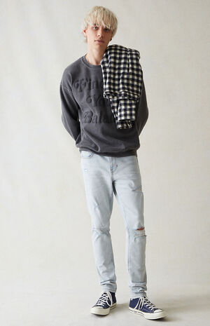 Eco Comfort Stretch Indigo Skinny Jeans image number 1