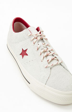 Gray One Star Pro Suede Shoes image number 6