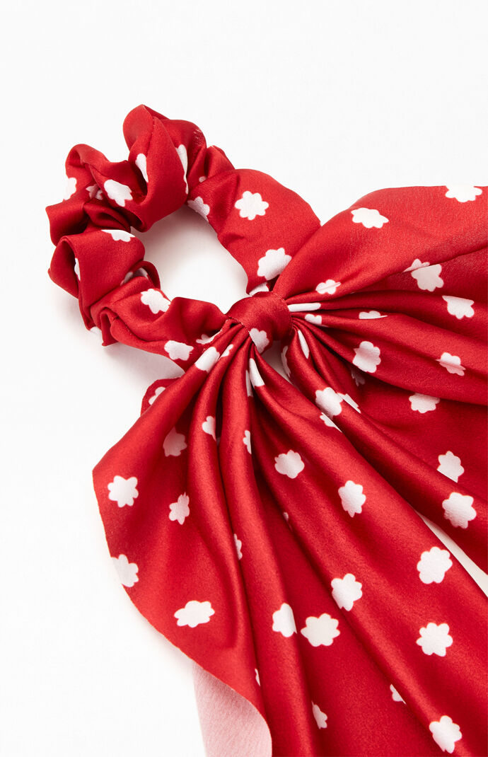 Ditsy Floral Flowy Scrunchie