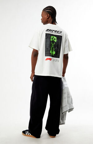 x Pacsun Ghost Grid T-Shirt image number 1