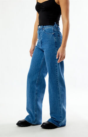 Errand High Waisted Baggy Jeans image number 4