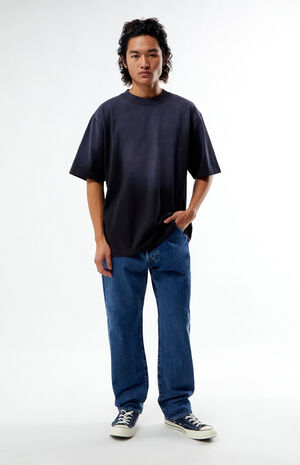 Dark Indigo Skateboarding 501 Straight Jeans image number 4