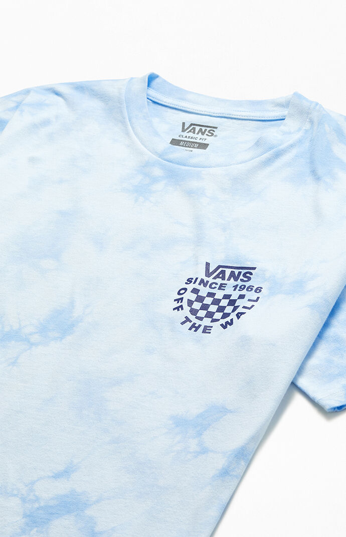 Checker Logo Tie Dyed T-Shirt
