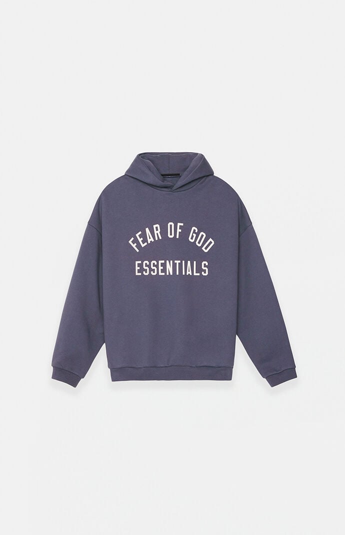 Fear of God Essentials Kids Marine Fleece Hoodie | PacSun