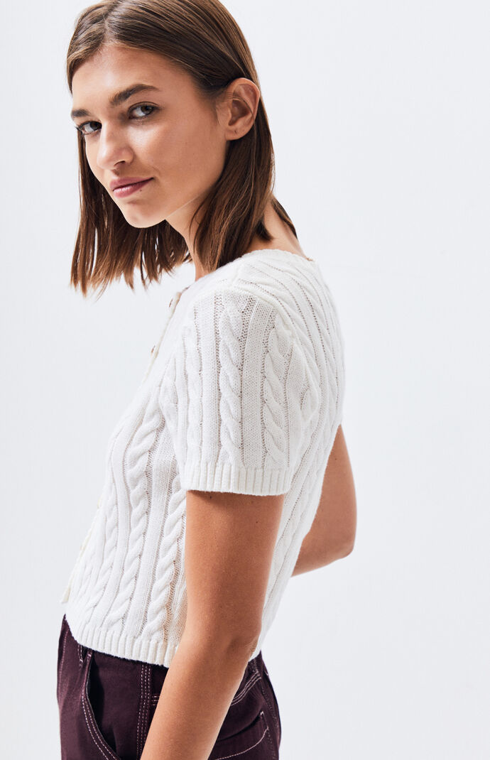 Clarissa Cable Stitch Cardigan