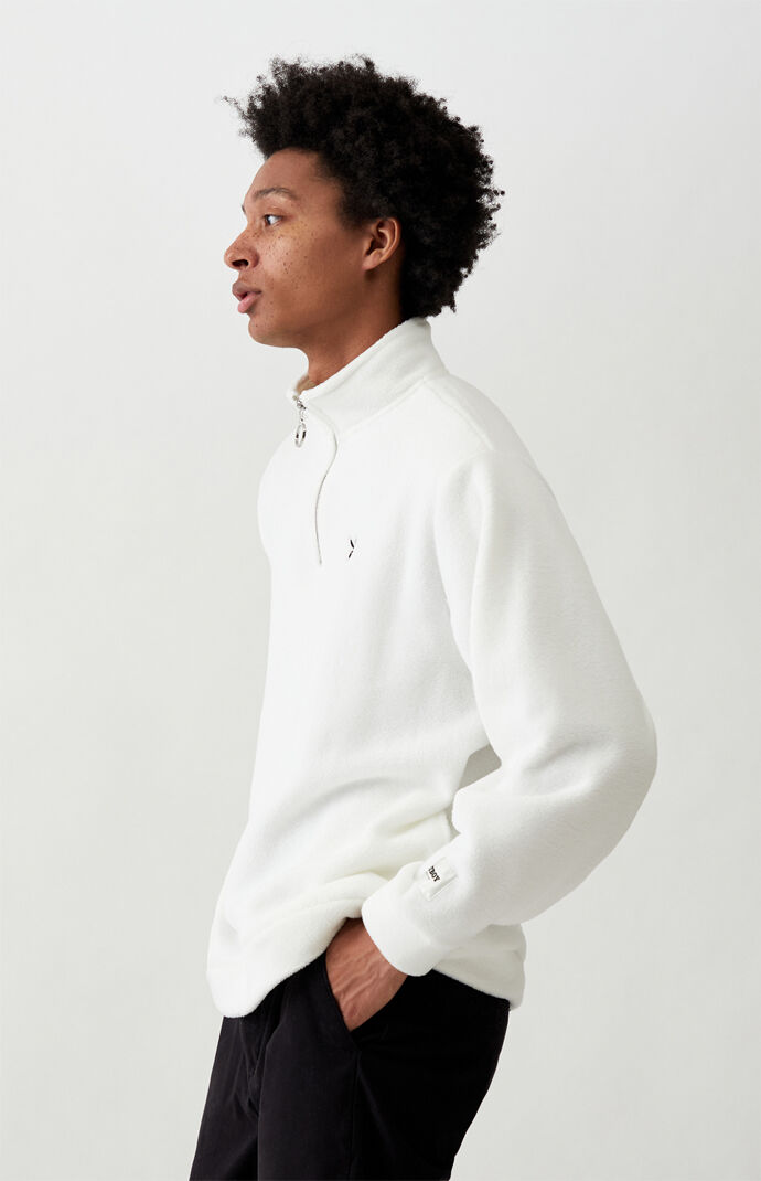 By PacSun Half Zip Mock Neck Sweater