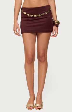 Briar Chain Belt Mini Skirt image number 1