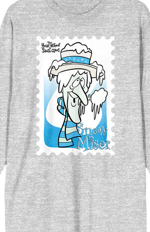 The Year Without Santa Snow Miser Long Sleeve T-Shirt image number 2