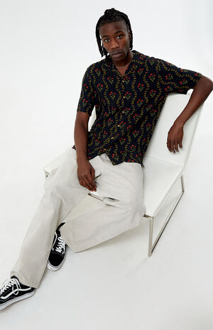 Retro Floral Camp Shirt image number 3