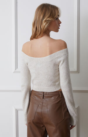 Poppy Off-The-Shoulder Sweater image number 4