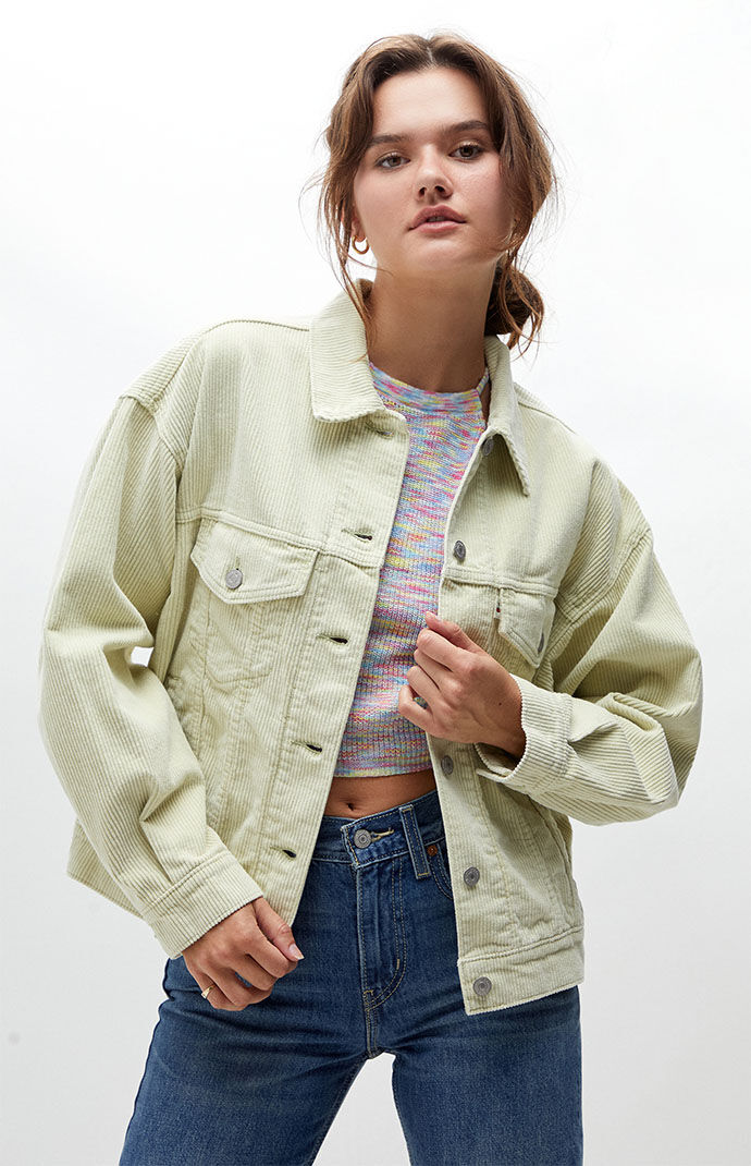 Levis green corduroy jacket shop