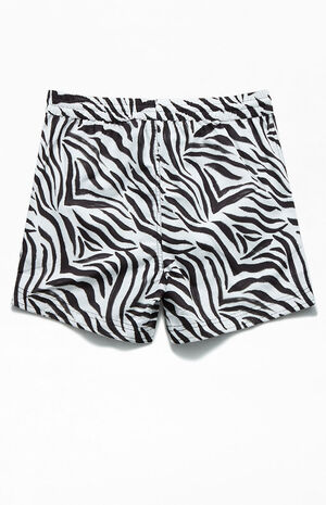Zebra Stripe&nbsp;15" Swim Trunks image number 2