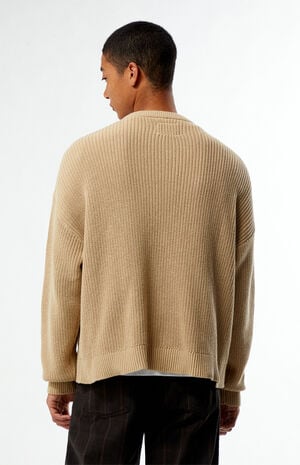 Palm Grove Lounge Ribbed Crew Neck Sweater image number 4