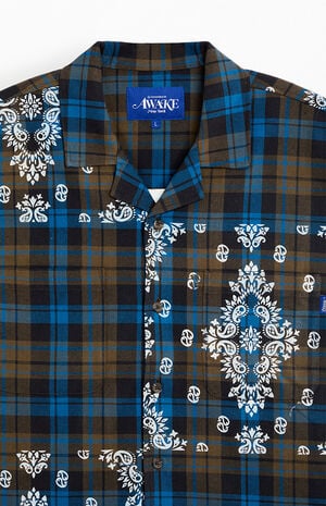 Paisley Print Flannel Long Sleeve Shirt image number 2