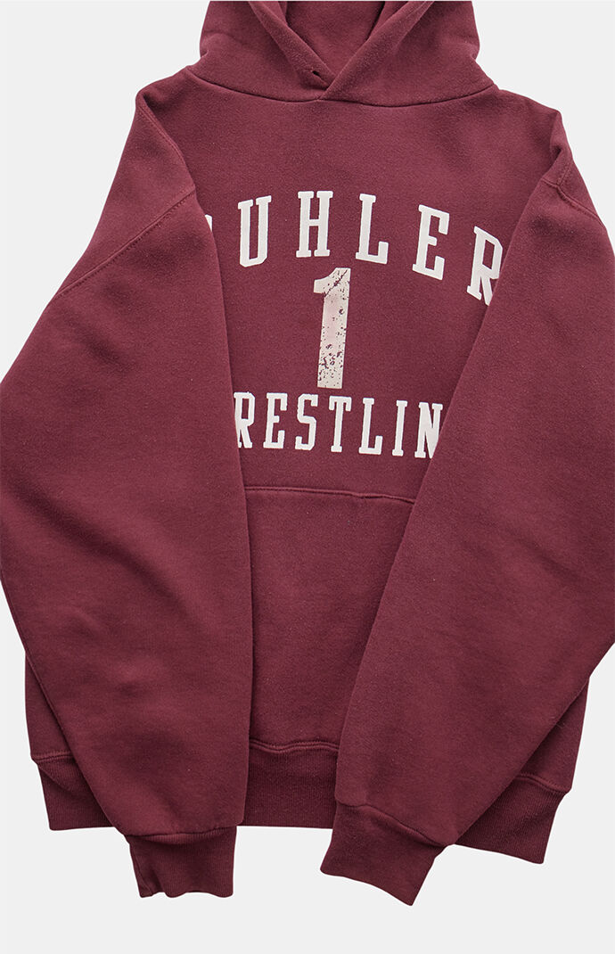 PS VINTAGE '90s Buhler Wrestling Russell Pullover Hoodie