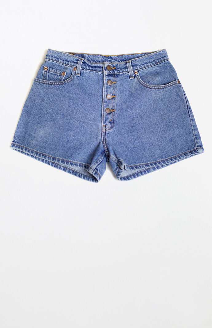 GOAT Vintage 4 Button 70 s Levi s Denim Shorts PacSun PacSun