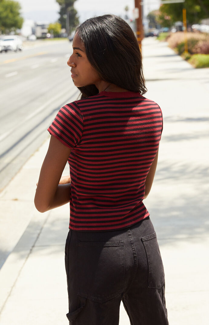 Red Stripe Hailie Top