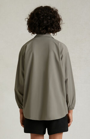 Essentials Dust Overshirt Jacket image number 4