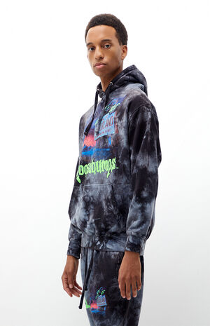 Goosebumps Tie Dyed Hoodie image number 3