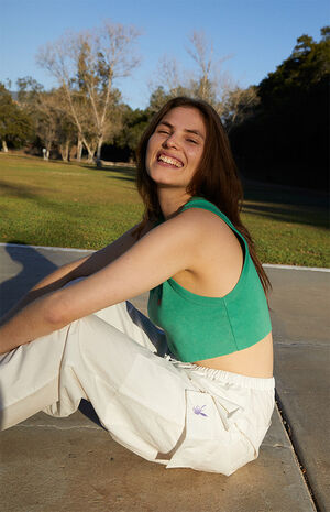 By PacSun Cutoff Cropped Tank Top image number 2