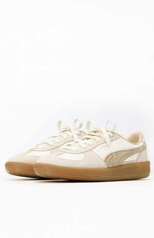 Cream Palermo Elevated Sneakers image number 2