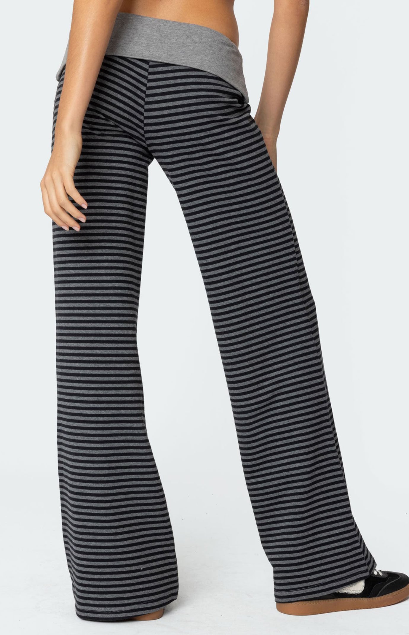 Ameri（アメリ）の「STRIPE FOLD DEFORMATION PANTS（その他