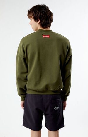 By PacSun Eagle Crew Neck Sweatshirt image number 4