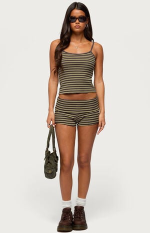 Jody Striped Ribbed Tank Top image number 5