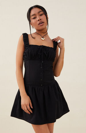 Tie Front Mini Dress image number 1