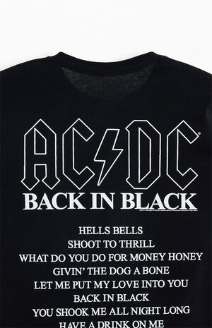 AC/DC Back In Black Tour T-Shirt image number 4