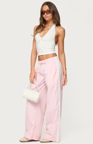 Edikted Annabella Nylon Track Pants | PacSun