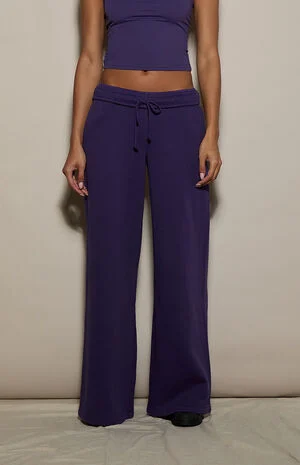 Ultra Soft Fleece Baggy Sweatpants image number 2
