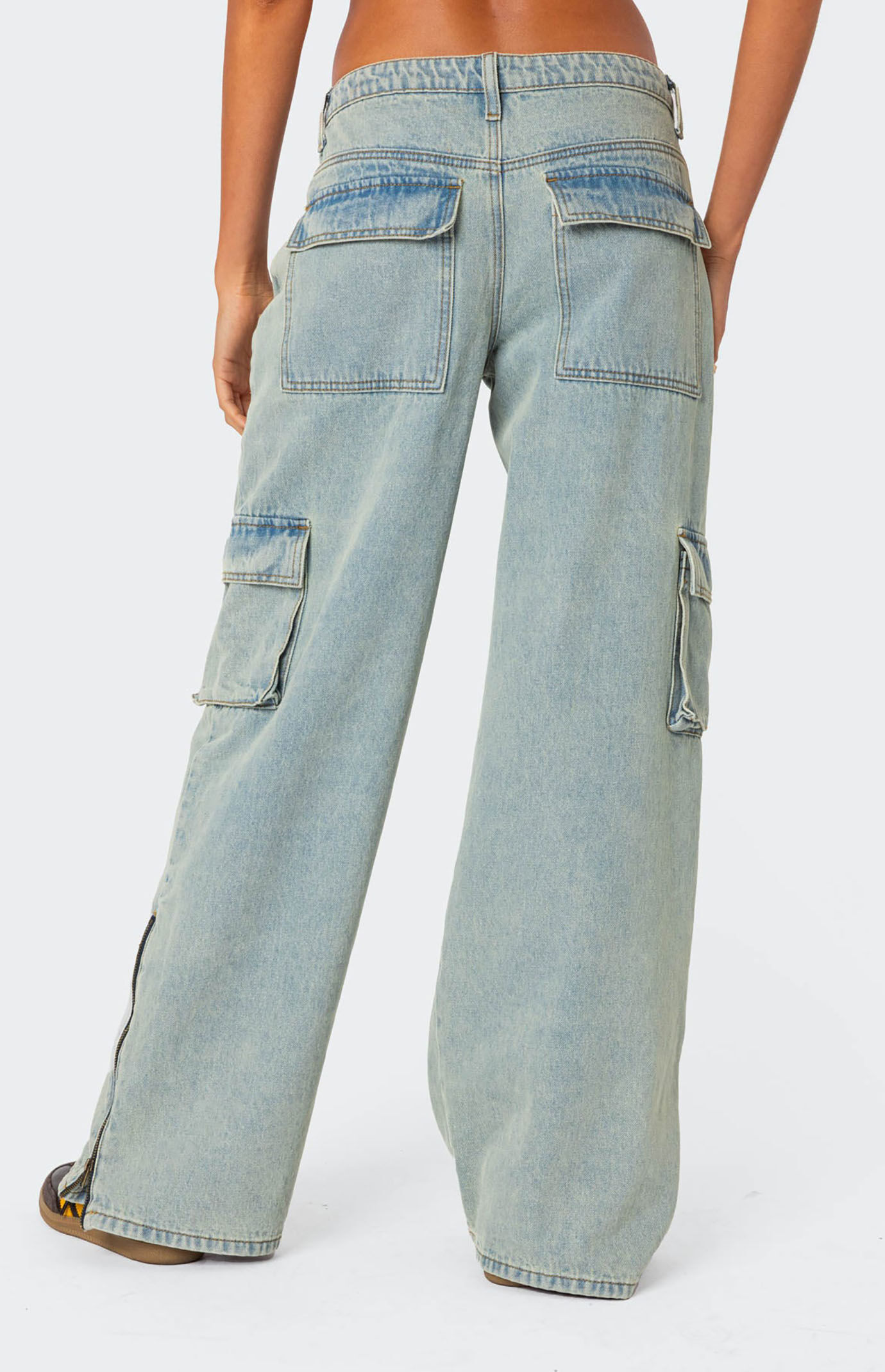 Edikted Andi Low Rise Cargo Jeans