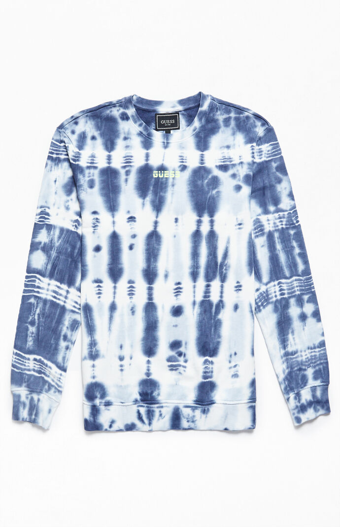 Finch Tie-Dyed Crew Neck Sweatshirt