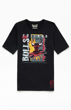 Kids Chicago Bulls Retro 90&rsquo;s Poster T-Shirt image number 1