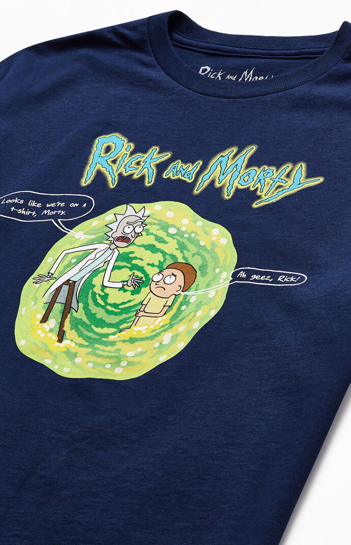 Rick And Morty We're On A Tee T-Shirt