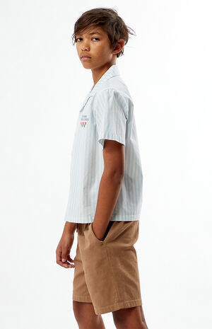 Tan Volley Shorts image number 6